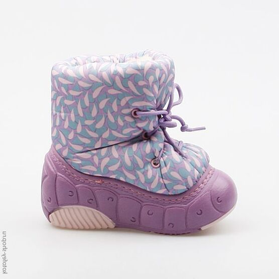 061003-45 Сапожки для девочки сиреневый фото №2