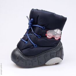 061007-42 Сапожки для мальчики светло-синий