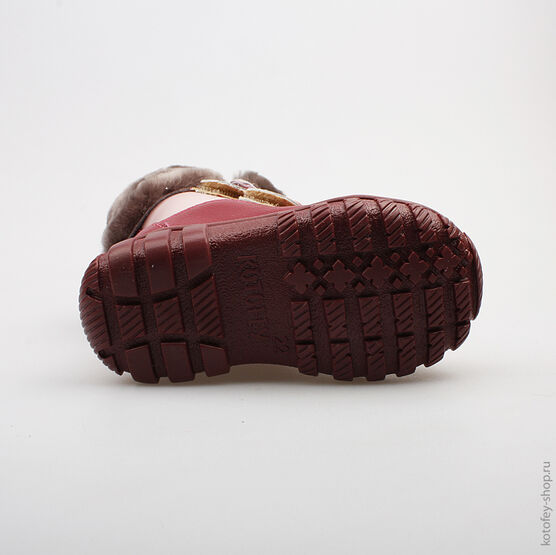 062008-58 Сапожки для девочки фук-роз фото №3