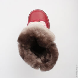 062008-58 Сапожки для девочки фук-роз фото №4