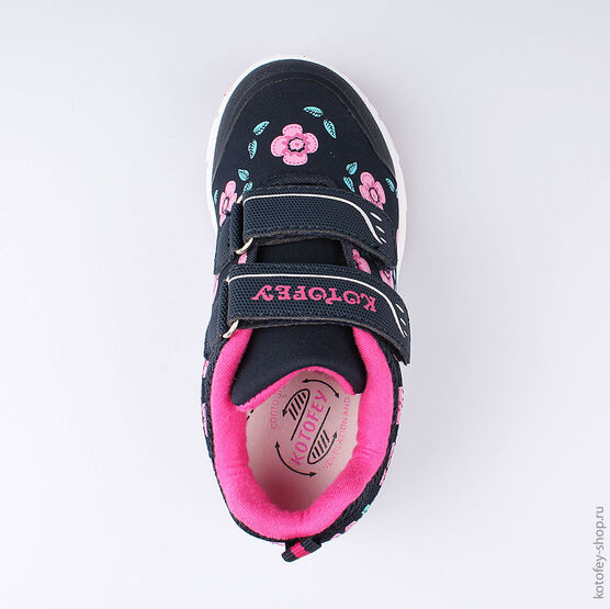 344194-71 Кроссовки для девочки светло-синий фото №4