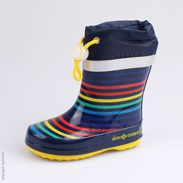 166093-11 Резиновые сапоги для мальчики син-цве