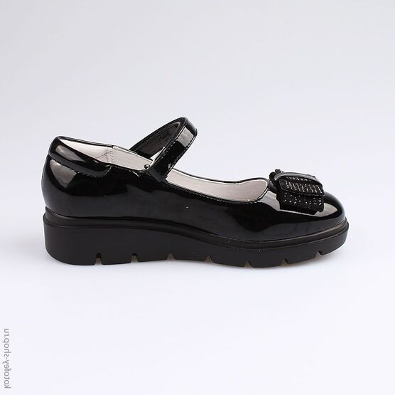 533023-21 Туфли для девочки черный фото №2