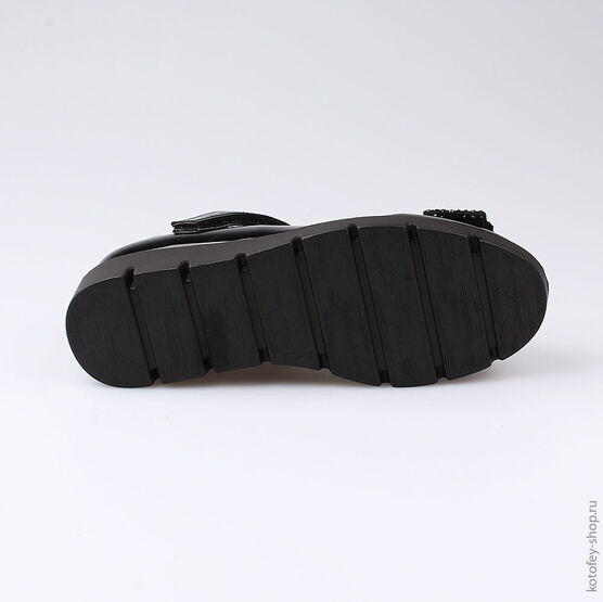 533023-21 Туфли для девочки черный фото №3