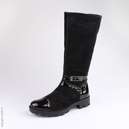 762044-31 Сапоги для девочки черный