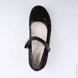 533022-21 Туфли для девочки черный фото №4