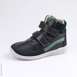552120-33 Ботинки для мальчики син-зел