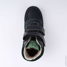 552120-33 Ботинки для мальчики син-зел фото №4