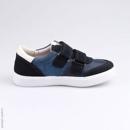 534028-22 Полуботинки для мальчики светло-синий фото №2