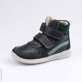 352196-33 Ботинки для мальчики син-зел