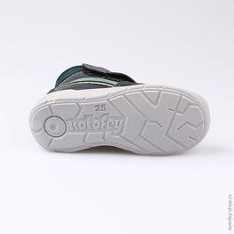 352196-33 Ботинки для мальчики син-зел фото №3