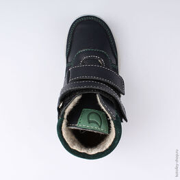 352196-33 Ботинки для мальчики син-зел фото №4