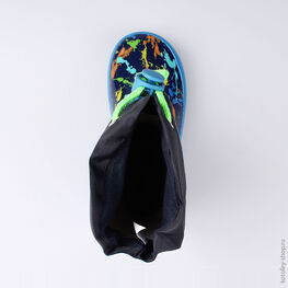 366183-11 Резиновые сапоги для мальчики син-гол фото №4