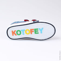 331099-11 Кеды для мальчики светло-синий фото №3