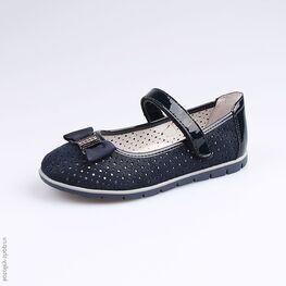 532181-21 Туфли для девочки светло-синий