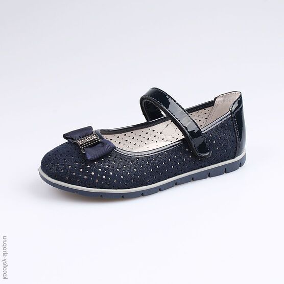 532181-21 Туфли для девочки светло-синий