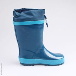 366185-11 Резиновые сапоги для мальчики светло-синий фото №2