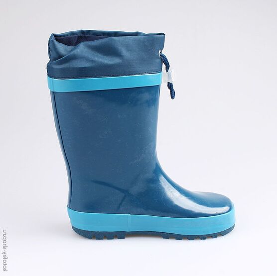 366185-11 Резиновые сапоги для мальчики светло-синий фото №2