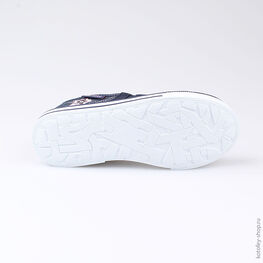 531057-12 Кеды для девочки син-роз фото №3