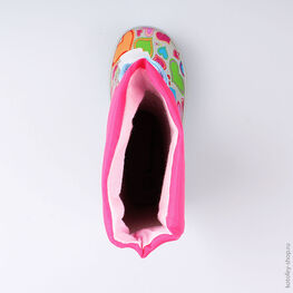 366178-11 Резиновые сапоги для девочки сер-фук фото №4