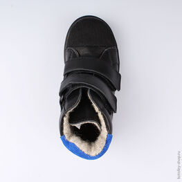 352184-31 Ботинки для мальчики черный фото №4