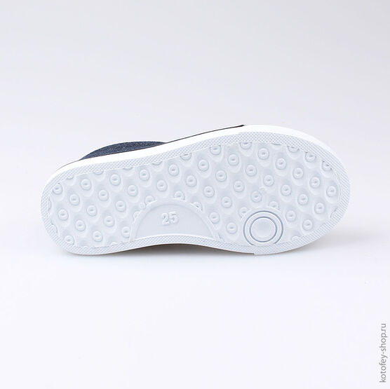 331096-12 Кеды для девочки светло-синий фото №3