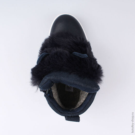 564069-31 Сапожки для девочки светло-синий фото №4