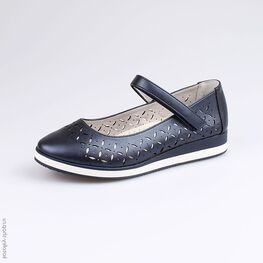 533024-22 Туфли для девочки светло-синий