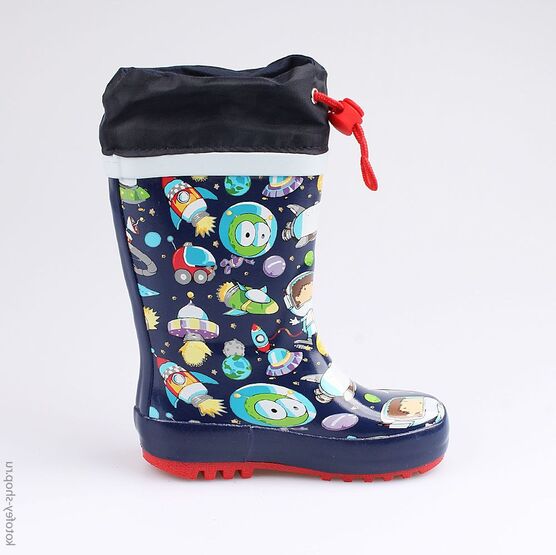 366181-11 Резиновые сапоги для мальчики светло-синий фото №2