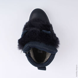 364026-31 Сапожки для девочки светло-синий фото №4