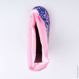 366179-12 Резиновые сапоги для девочки син-роз фото №4