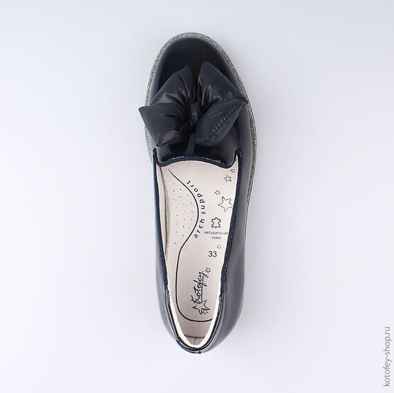 633031-22 Туфли для девочки светло-синий фото №4