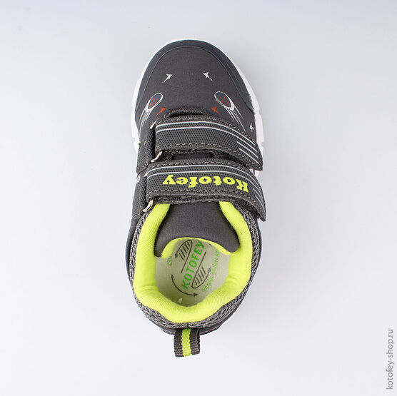 144094-72 Кроссовки для мальчики серый фото №4