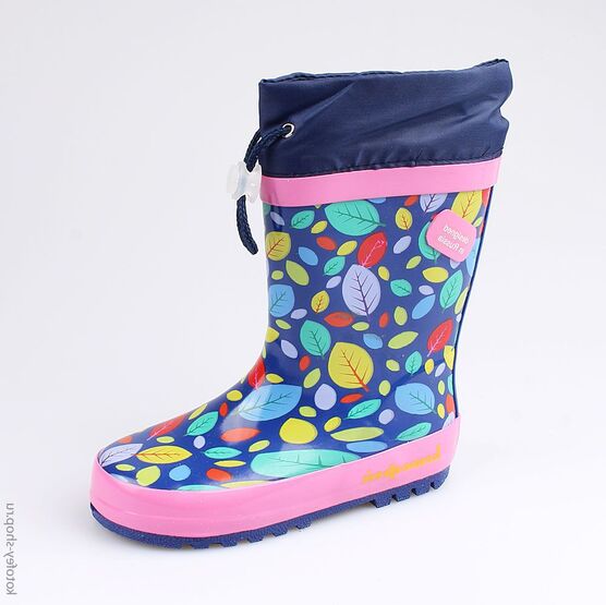 366175-11 Резиновые сапоги для девочки син-фук