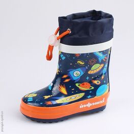 166094-11 Резиновые сапоги для мальчики син-ора