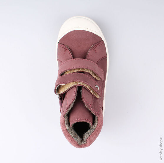 352186-32 Ботинки для девочки розовый фото №4