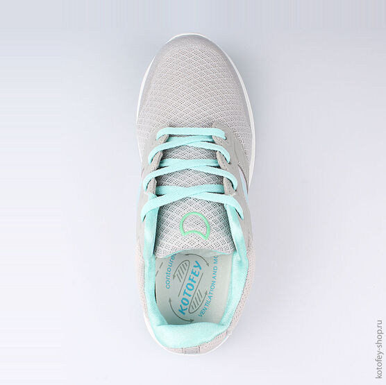 744119-71 Кроссовки для девочки сер-бир фото №4