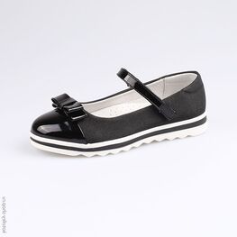 534014-22 Туфли для девочки черный