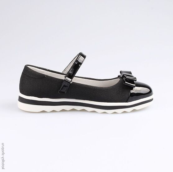 534014-22 Туфли для девочки черный фото №2