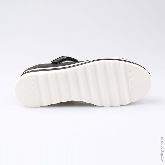 534014-22 Туфли для девочки черный фото №3