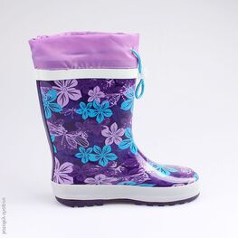 566155-11 Резиновые сапоги для девочки сир-фио фото №2