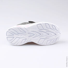 344200-72 Кроссовки для девочки сер-роз фото №3