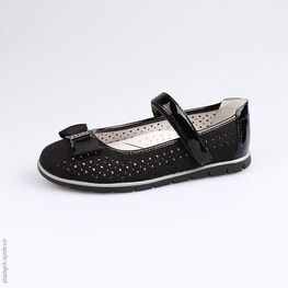 532181-22 Туфли для девочки черный