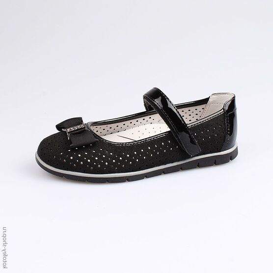 532181-22 Туфли для девочки черный