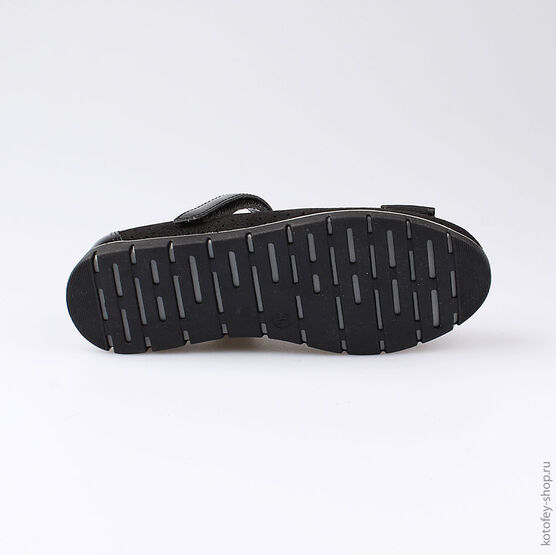 532181-22 Туфли для девочки черный фото №3