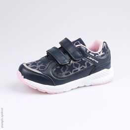 644202-72 Кроссовки для девочки син-срб