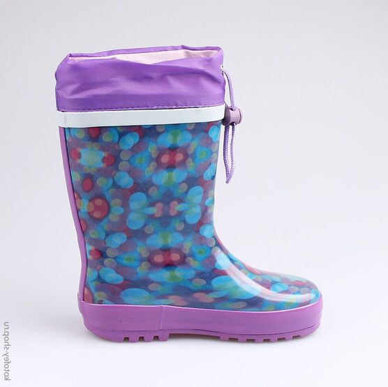 566154-11 Резиновые сапоги для девочки сир-фук фото №2