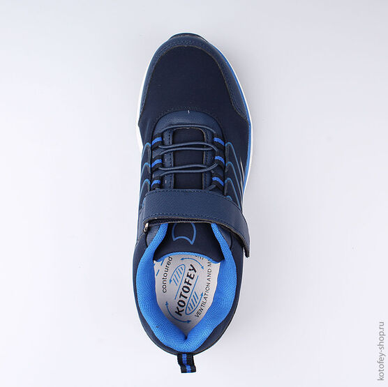 744121-72 Кроссовки для мальчики светло-синий фото №4