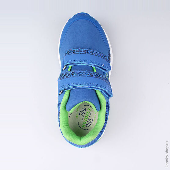 344197-71 Кроссовки для мальчики син-зел фото №4