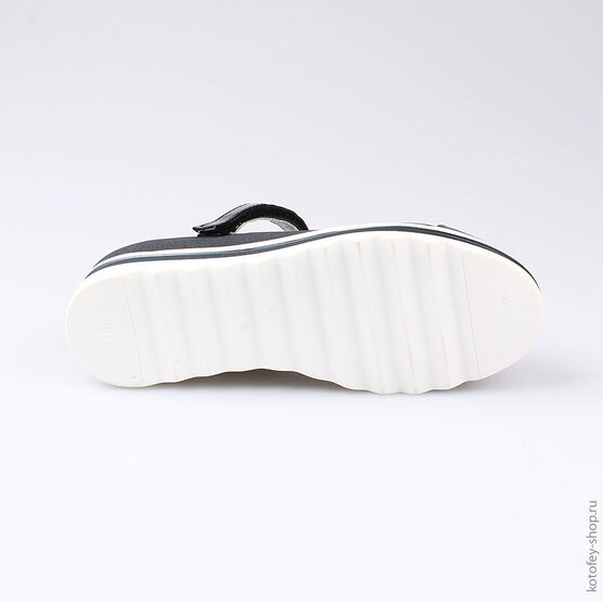 534014-21 Туфли для девочки светло-синий фото №3